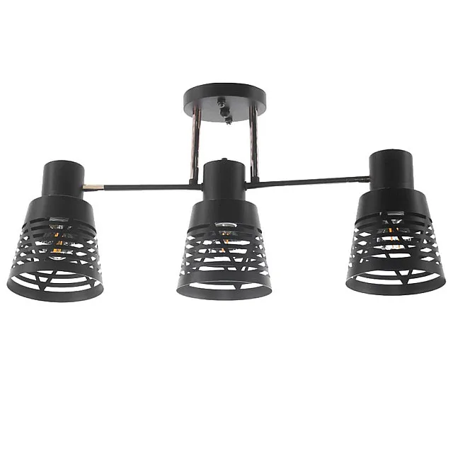 Светильник Айтин-Про НПБ 02-2*60-101 6074/3 черный /золото