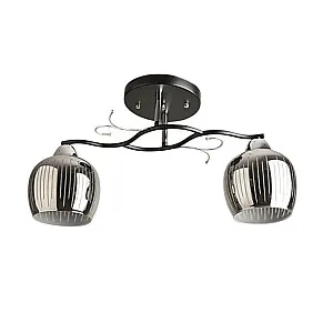 Светильник Айтин-Про НПБ 02-2*60-101 8333/2B черный/хром