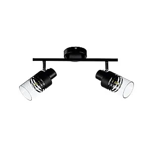 Светильник Айтин-Про НПБ 02-2*40-102 7504/2 черный/хром