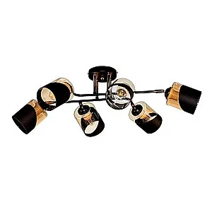 Светильник Айтин-Про НПБ 02-6*60-101 XA1564B/6 черный/золото