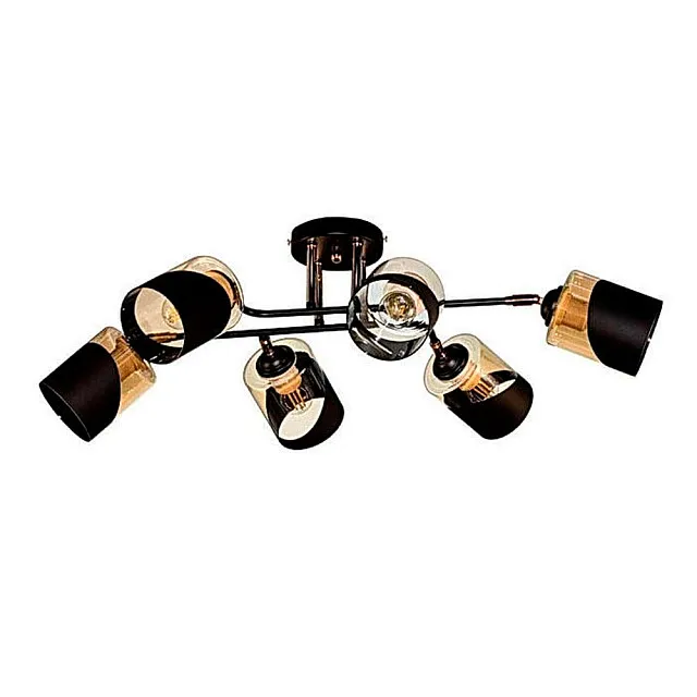Светильник Айтин-Про НПБ 02-6*60-101 XA1564B/6 черный/золото