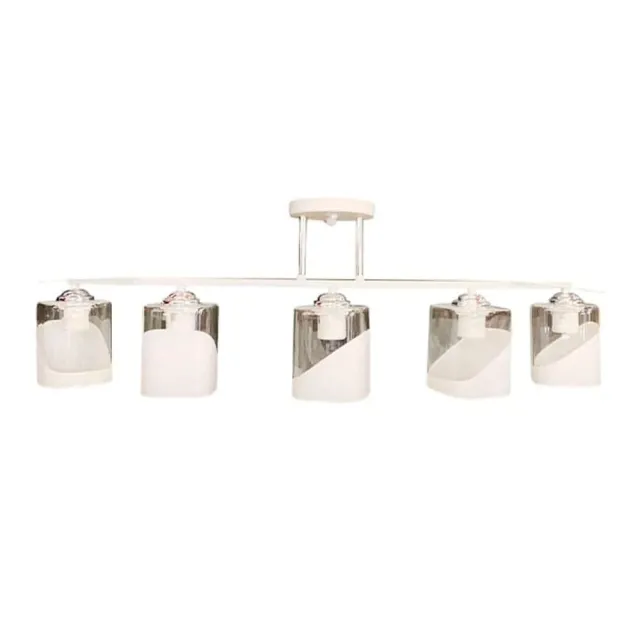 Светильник Айтин-Про НПБ 02-5*60-101 K2258/5 белый/хром