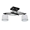 Светильник Айтин-Про НПБ 02-2*60-101 C1330/2 черный/хром