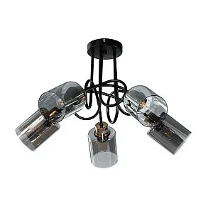 Светильник Айтин-Про НПБ 02-5*60-101 S6984/5 черный/золото