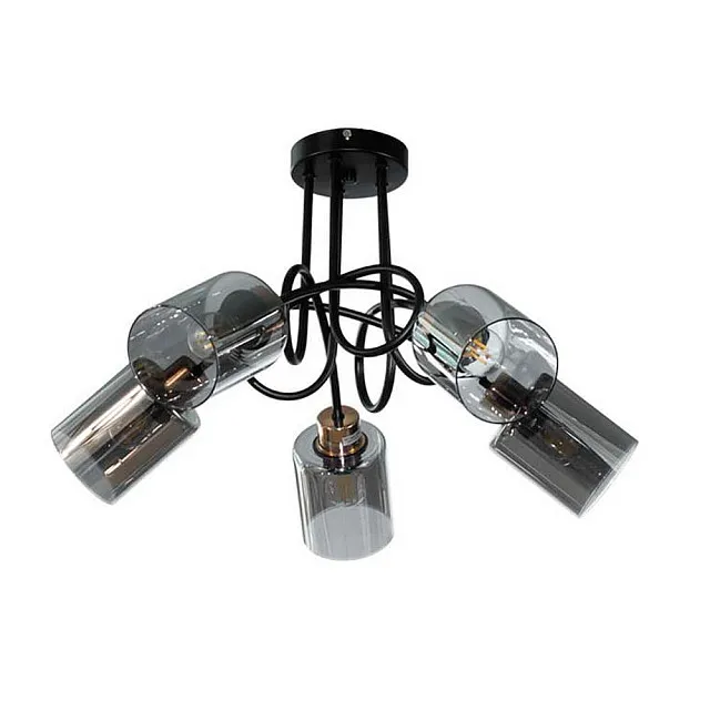 Светильник Айтин-Про НПБ 02-5*60-101 S6984/5 черный/золото