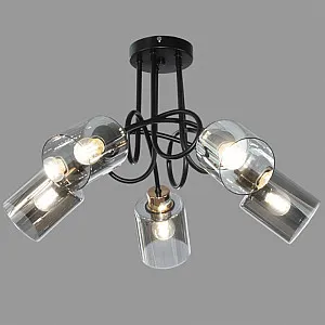 Светильник Айтин-Про НПБ 02-5*60-101 S6984/5 черный/золото