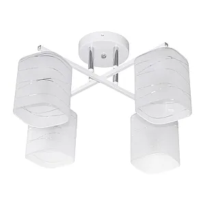 Светильник Айтин-Про НПБ 02-4*40-101 07562/4 белый/хром