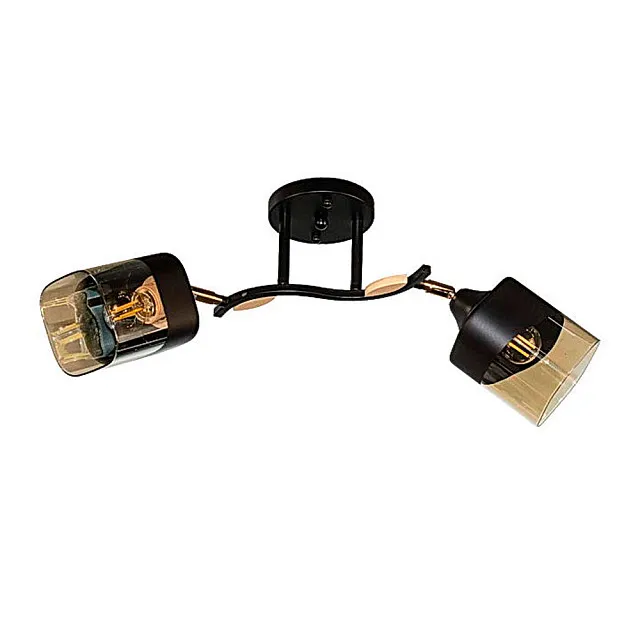 Светильник Айтин-Про НПБ 02-2*60-101 52075/2 черный/золото