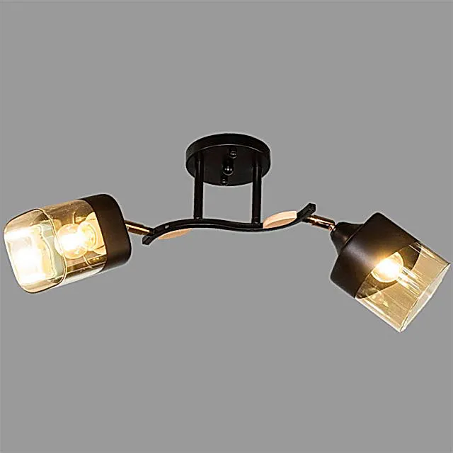 Светильник Айтин-Про НПБ 02-2*60-101 52075/2 черный/золото