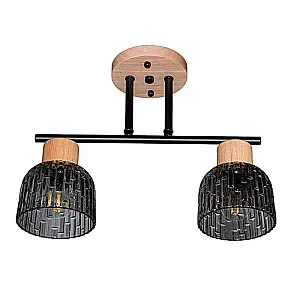 Светильник Айтин-Про НПБ 02-2*60-101 6776/2 черный