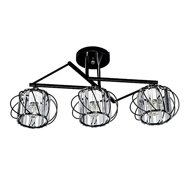 Светильник Айтин-Про НПБ 02-3*60-101 32762/3A черный/хром