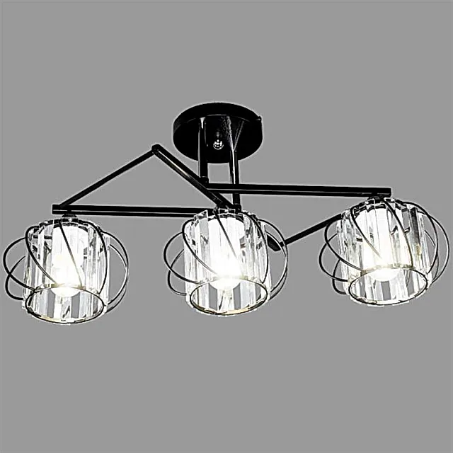 Светильник Айтин-Про НПБ 02-3*60-101 32762/3A черный/хром