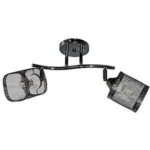 Светильник Айтин-Про НПБ 02-2*60-101 96199/2 хром/черный