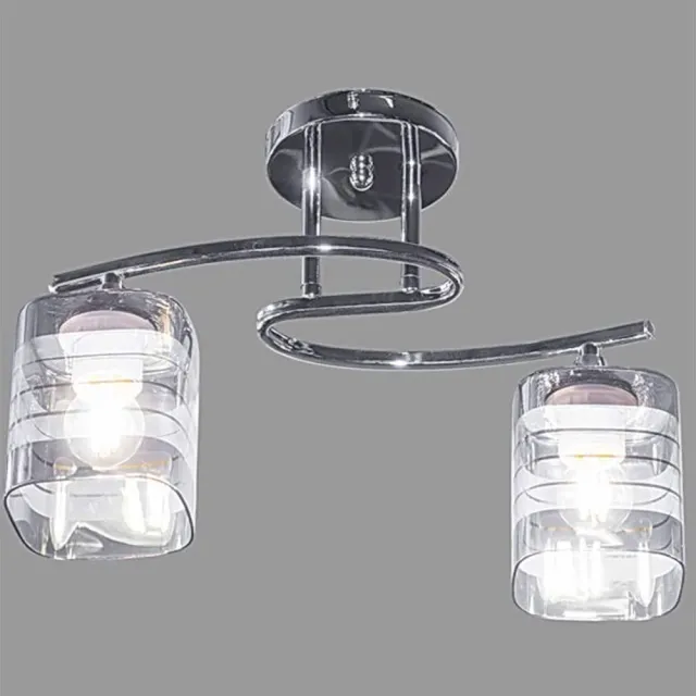 Светильник Айтин-Про НПБ 02-2*60-101 96557/2 хром