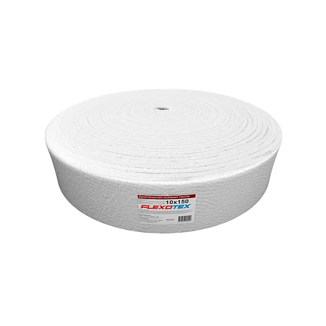 Лента демпферная Flexotex самоклеющаяся 10*150 мм 15 м