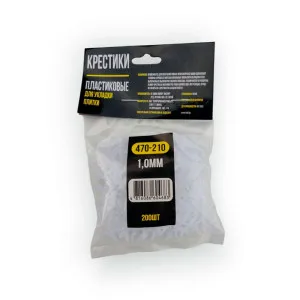 Крестики для плитки Hiborg Y-470-210 1 мм 200 шт