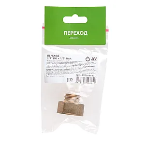 Переход AV Engineering AVE304002L вн.-нар. 3/4