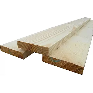 Доска обрезная строганная 27*95*3000 мм сорт АВ хвоя
