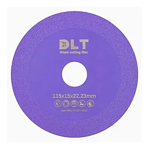 Диск алмазный DLT №11 1421 Vacuum шлифовально-отрезной универсальный 115 мм