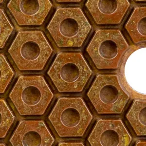 Круг алмазный DLT №10 Р30 шлифовальный гибкий для сухой шлифовки 100 мм