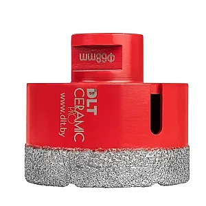 Коронка алмазная DLT Ceramic Pro 0502 для плитки и камня 68 мм