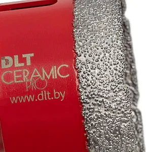 Коронка алмазная DLT Ceramic Pro 0502 для плитки и камня 68 мм