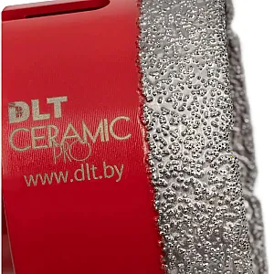 Коронка алмазная DLT Ceramic Pro 0501 для плитки и камня 70 мм