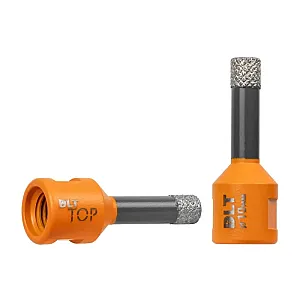 Коронка алмазная DLT Top 2089 для керамогранита и камня 10 мм