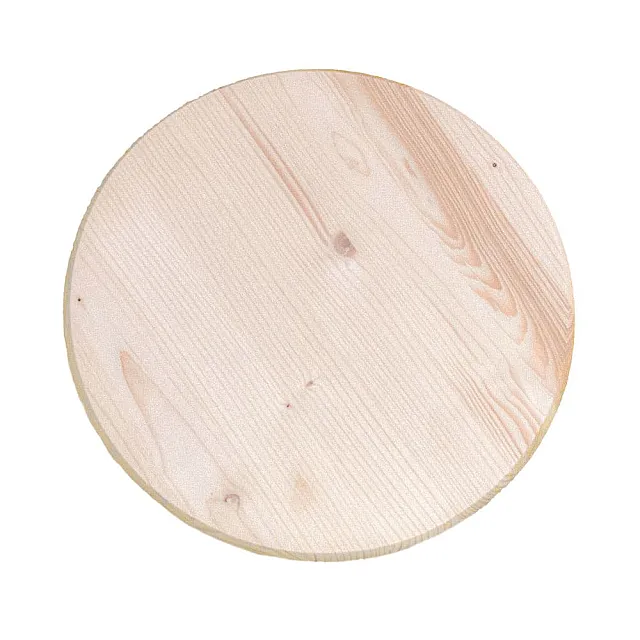 Столешница круглая 28*800*800 мм сорт АВ хвоя