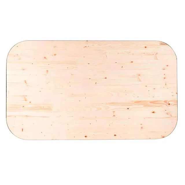 Столешница овальная 28*700*1500 мм сорт АВ хвоя