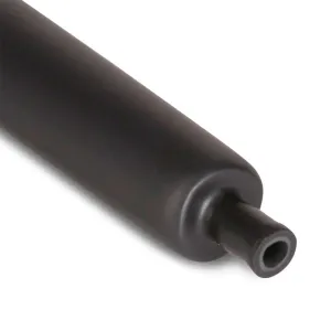 Трубка термоусадочная КВТ 74300 клеевая ТТК 2:1-4.8/2.4 черная