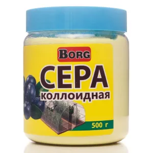 Сера коллоидная Borg 500 г