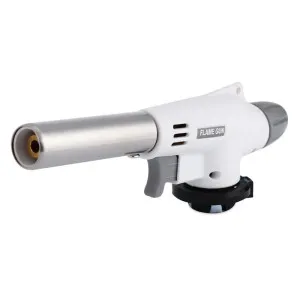 Горелка газовая Flame Gun 920 Белая керамика с пьезорозжигом