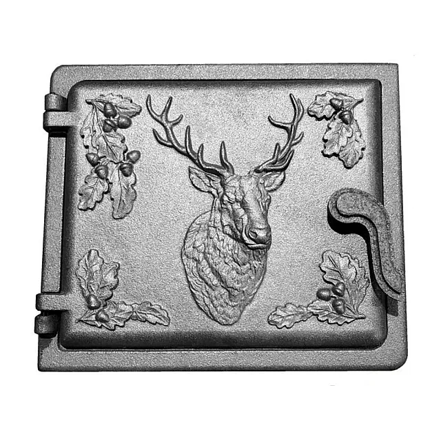 Дверка топочная ДТ-3 Олень 270*230 мм