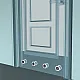Вентрешетка Vents МВ 50/4бВ круг светлый дуб 4шт