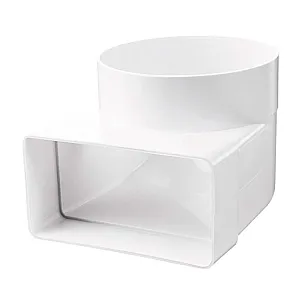 Колено-переходник Вентс 821 204*60/100 мм