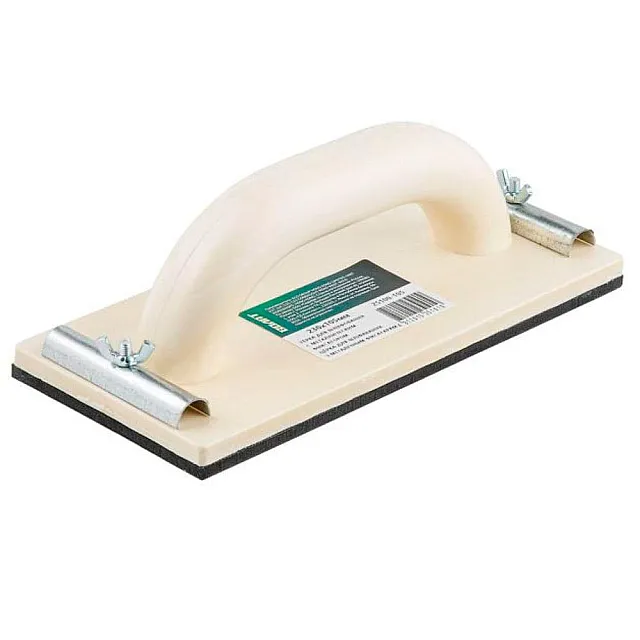 Терка Волат 25100-105 для шлифования с металлическим фиксатором 230*105 мм