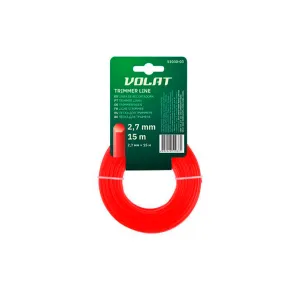 +Леска Волат 51030-03 2.7 мм 15 м шестигранное сечение
