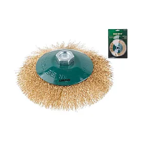 Щетка дисковая Волат 81050-125 гофрированная 125 мм M14
