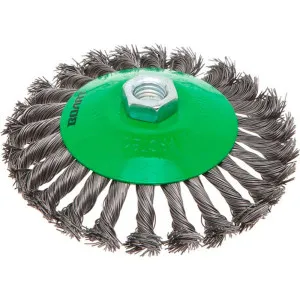 Щетка дисковая Волат 81060-125 косичка 125 мм/М14