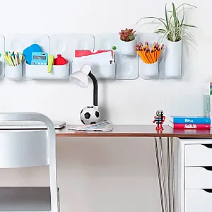 Светильник настольный Camelion KD-381 C01 Мяч 230V 40W Е27 белый