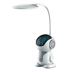 Светильник настольный Camelion KD-858 C01 LED сенсорная регулировка яркости белый/серый