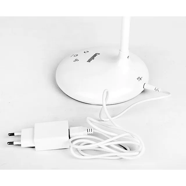 Светильник настольный Camelion KD-828 C01 LED сенсорный регулировка яркости RGB белый