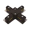 Коннектор Jazzway X-образный PTR CX-BL черный