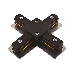 Коннектор Jazzway X-образный PTR CX-BL черный