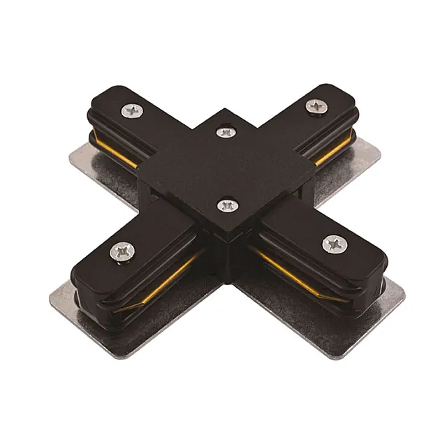 Коннектор Jazzway X-образный PTR CX-BL черный