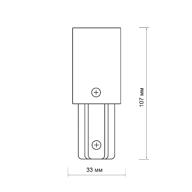 Комплект торцевых элементов Jazzway PTR EC-WH белый