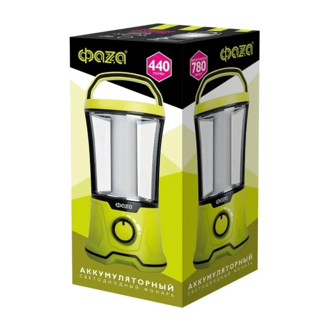 Фонарь кемпинговый Фонарь Фaza AccuF5-L20W-gn зеленый Фонарь кемпинговый Фонарь Фaza AccuF5-L20W-gn зеленый