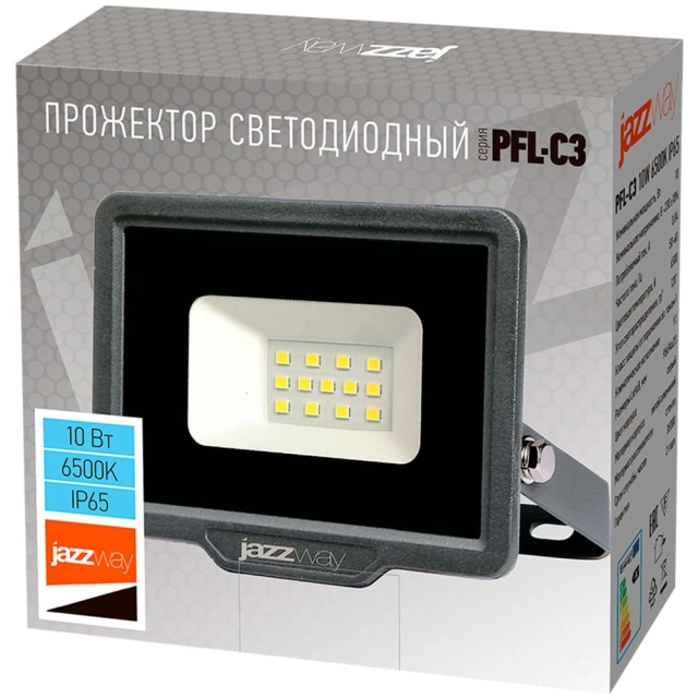 Прожектор Jazzway PFL-C3 10w 6500K IP65 Прожектор Jazzway PFL-C3 10w 6500K IP65