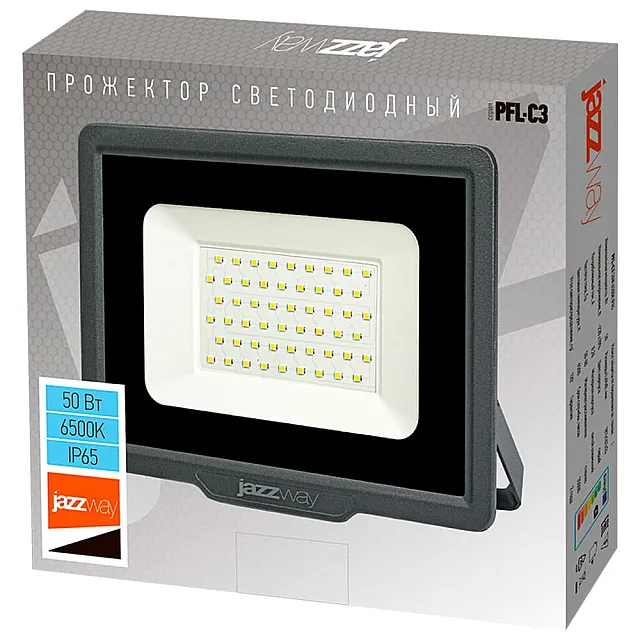 Прожектор Jazzway PFL-C3 50w 6500K IP65